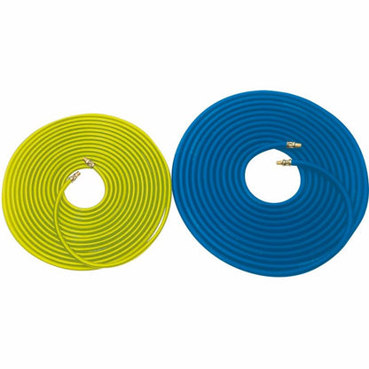 23189 Draper High-Vis Air Line Hose, 15.2m, 6mm Bore, 1/4 BSP 4318HV Air Hoses Professional Trade DIY Workshop Garage Use