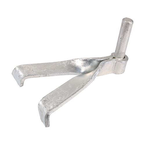 TIMCO Gate Hooks to Build Sngle HDG 16mm Pack 2