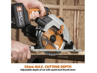 EVL R165CCS-Li EXT Circular Saw 18V Bare Unit
