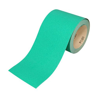 TIMCO Sandpaper Roll Green P120 115mm x 10m Green Pack 1