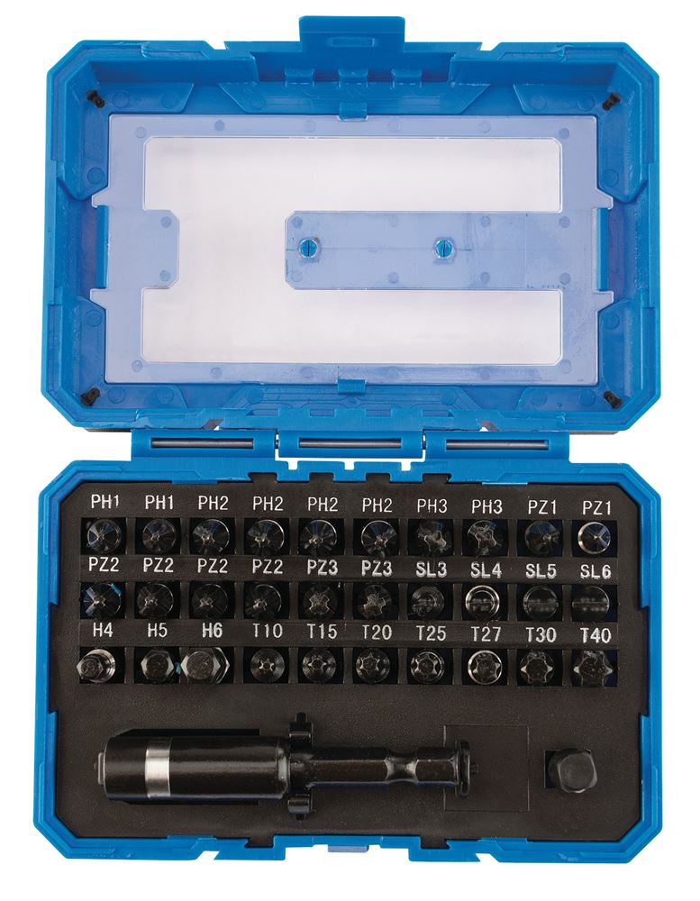 Draper 32PC IMPACT S/DRIVER SET 05724 Impact Screwdriver Bit Set (32 Piece)