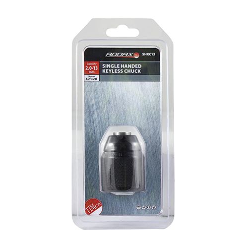 TIMCO Single Handed Keyless Chuck 1/2" Pack 1