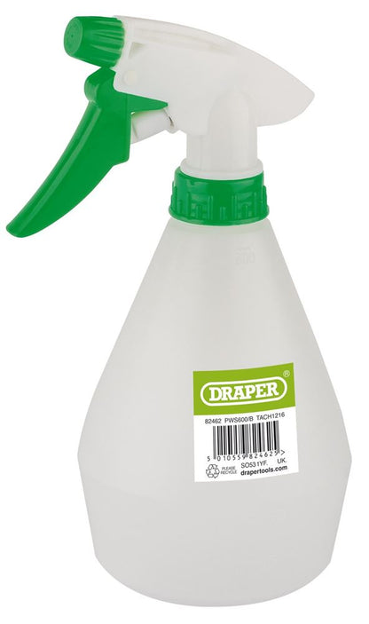 Draper 500ML MINI WATER SPRAYER 82462 Plastic Spray Bottle (500ml)