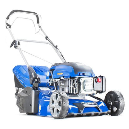 Hyundai HYM430SPR Petrol Lawn Mower 139cc 17"/43cm Self Propelled Rear Roller Garden Mower Garden Grass Cutting