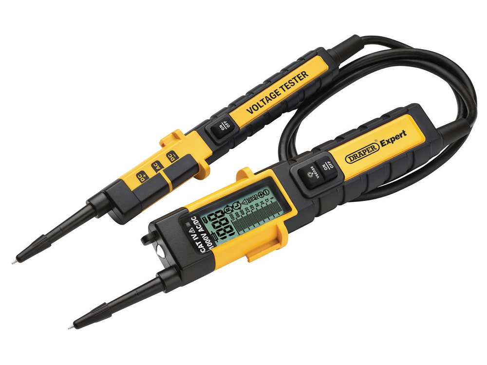 Draper AC/DC HIGH-VOLTAGE TESTER AC/DC High Voltage CAT IV Tester, 1000V