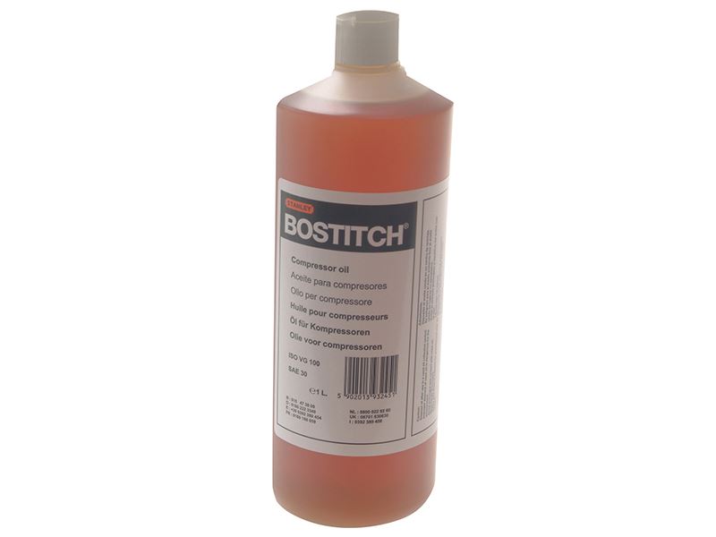 Bostitch ISOVG100 ISOVG100 SAE 30 1litre Compressor Oil