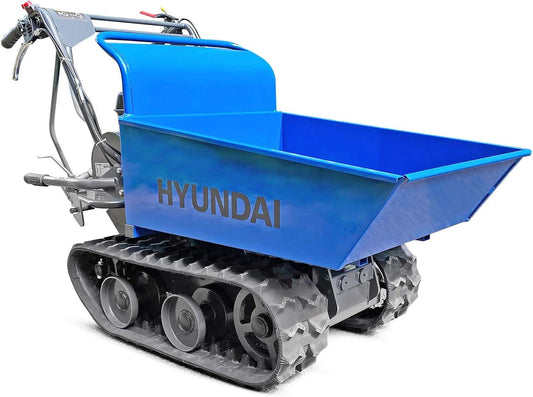 Hyundai 196cc Petrol 300kg Payload Tracked Mini Dumper / Power Barrow / Transporter | HYTD300