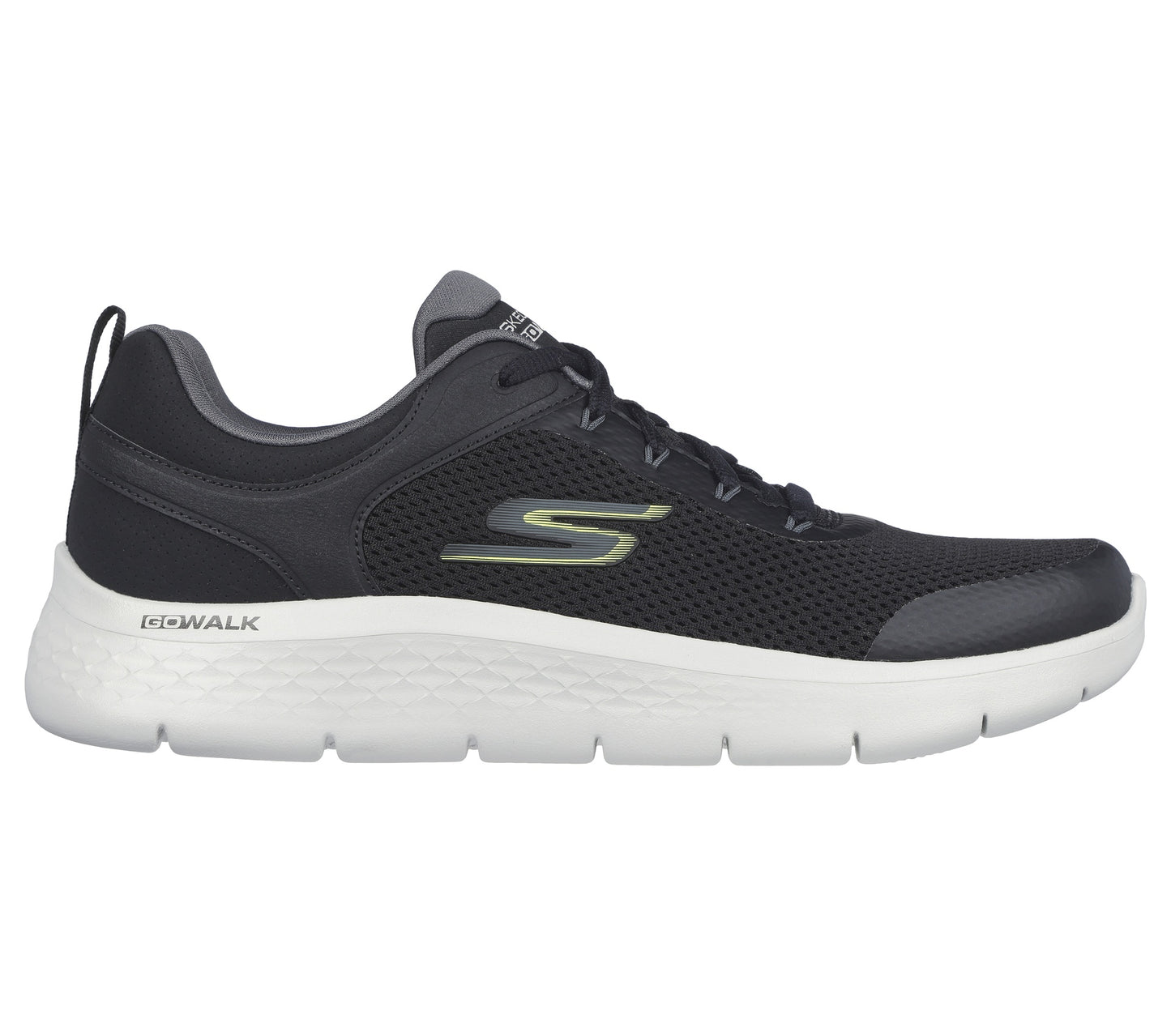 Skechers Go Walk Flex Mens Shoe | Black/Grey | sz 10.5