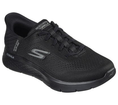 Skechers Slip-Ins - Go Walk Flex Mens Shoe | Black/Black | sz 10.5