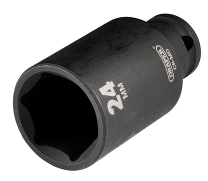 Draper 24MM IMPACT DEEP SOCKET 3/8DR Metric Deep Impact Sockets