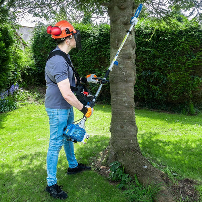 Hyundai 52cc Petrol 5 in 1 Garden Multi Tool Strimmer Hedge Trimmer Saw