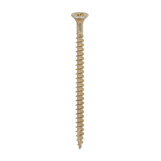 TIMCO C2 Strong-Fix PZ2 CSK ZYP 5.0 x 80 Gold Pack 200