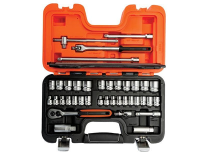 Bahco S380 S380 Socket Set of 38 Metric 3/8in Drive