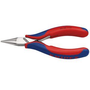 Draper SNIPE NOSE ELECTRO PLIER 115MM 27699 Electronics Flat-Round Jaw Pliers
