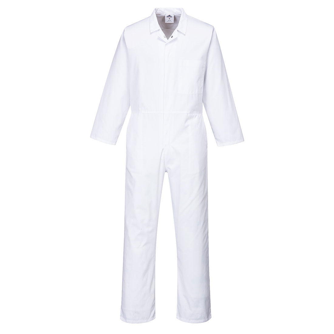 Portwest 2201 - White Food Industry Coverall Boiler Suit sz XL Regular