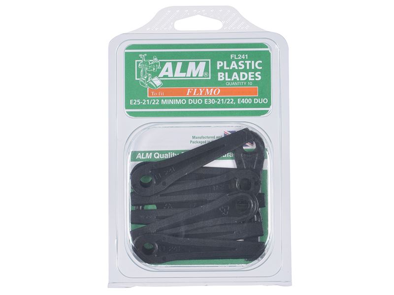 ALM FL241 FL241 Plastic Blades Small Hole to Suit Flymo