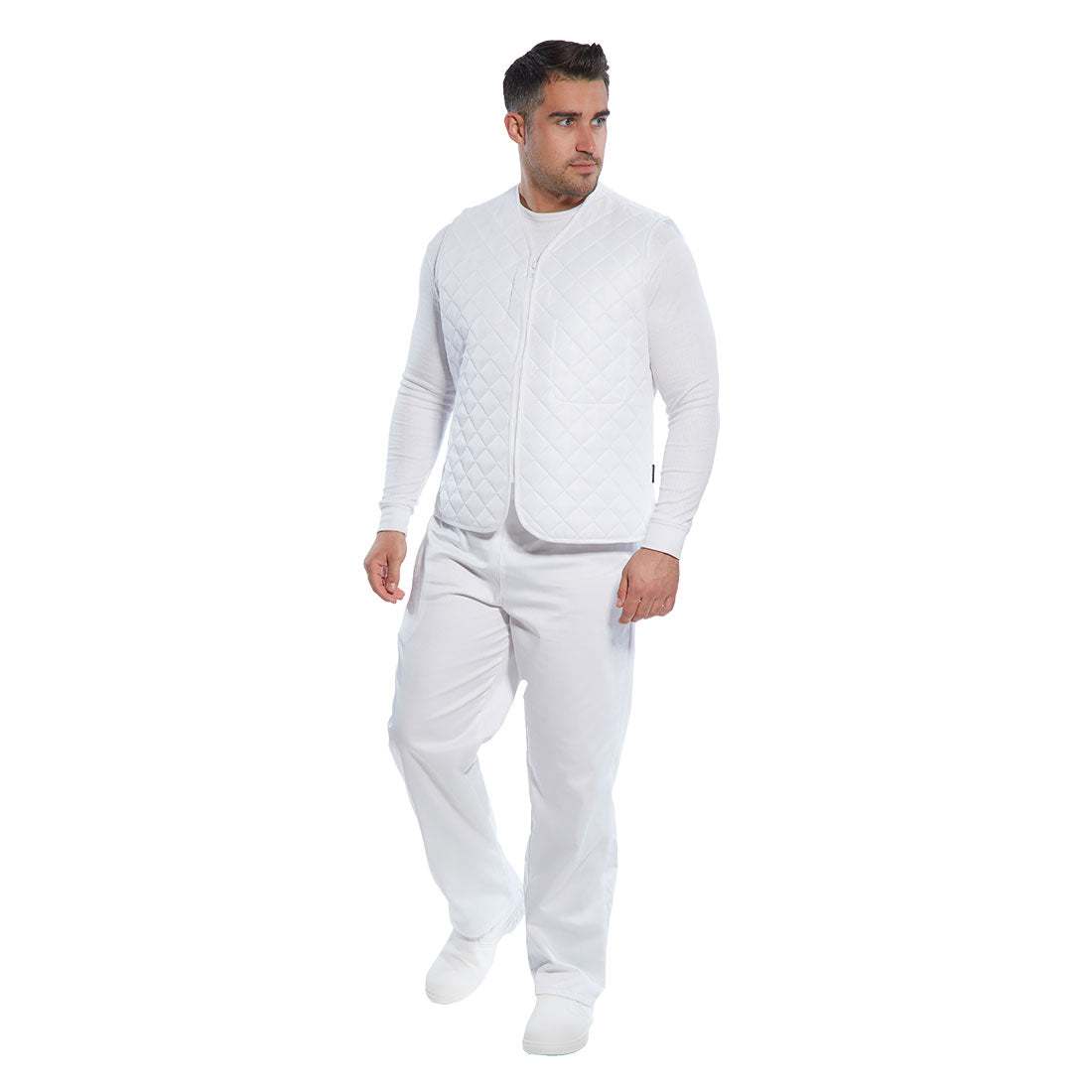 Portwest 2204 -ALL SIZES  White Food Industry Body warmer Cold Store Freezer