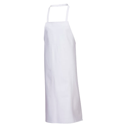Portwest 2207 - White Food Industry Apron sz Adult Regular School Canteen