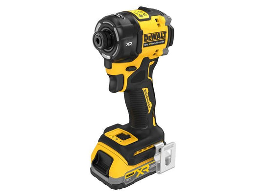 DeWalt DCF870E2T Hyrdralic Impact Driver 18V 2 x 1.7Ah POWERSTACK Li-ion