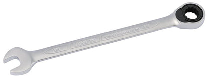 58701 Elora Imperial Ratcheting Combination Spanner, 3/8 204A-3/8 Spanner/Wrench Ratcheting Spanners Professional Trade DIY Workshop Garage Use