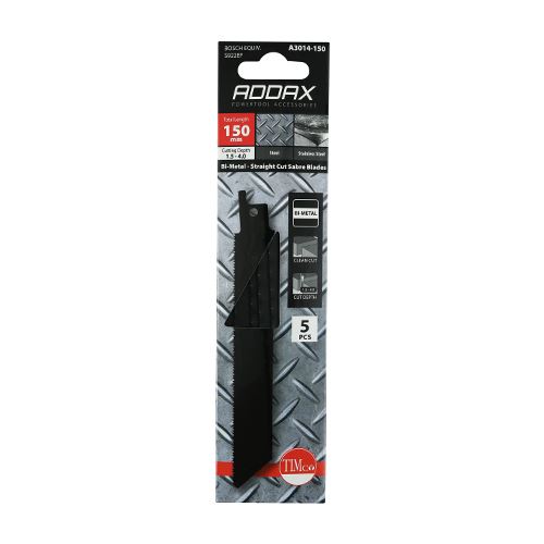 TIMCO Bi-Metal Sabre Blade for Metal S922EF Pack 5