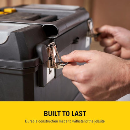 STANLEY Mobile Work Centre Toolbox, 2-in-1 Rolling Workshop with Stackable Units