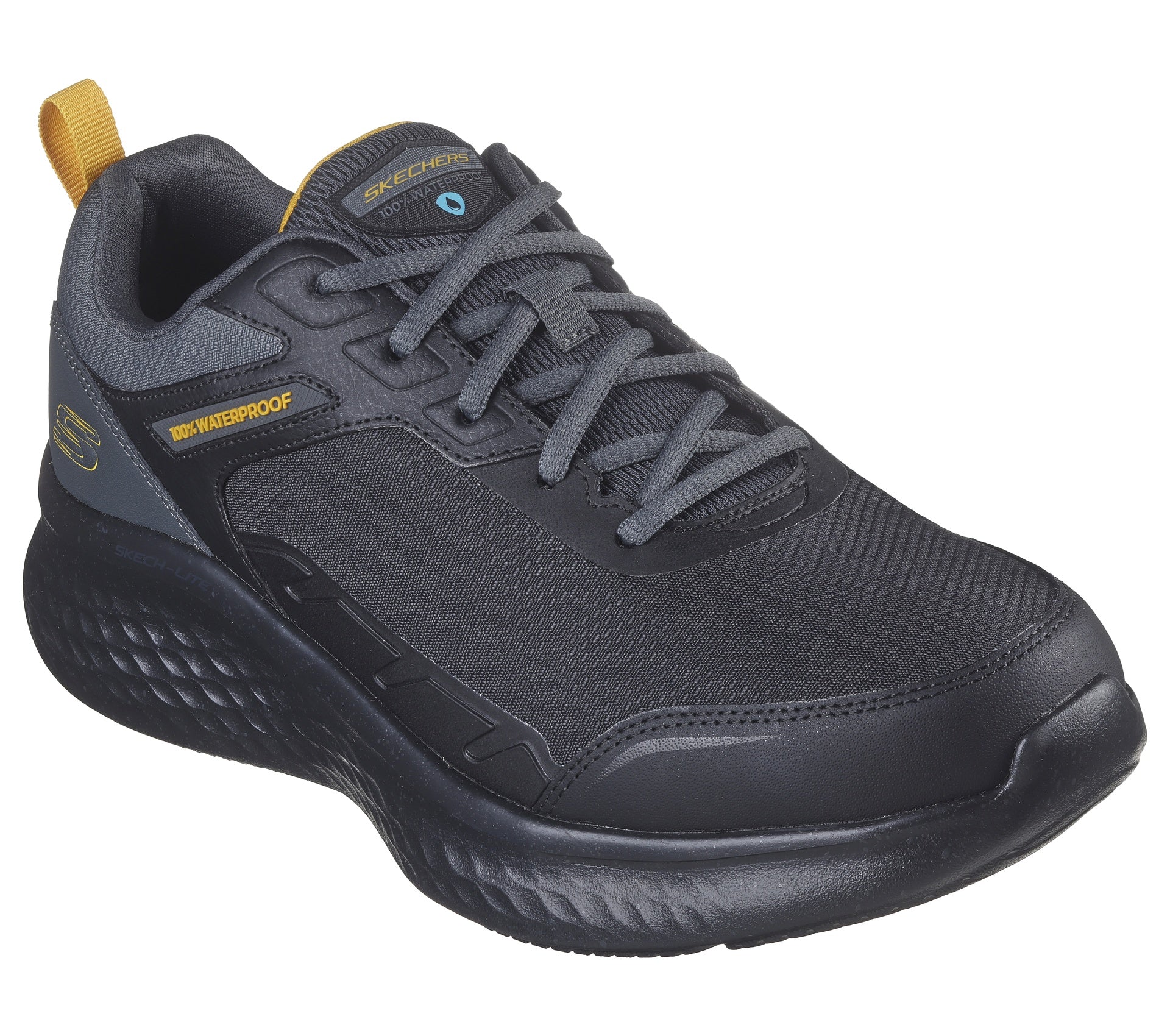 Skechers Skech-Lite Pro Waterproof Mens Shoe | Black | sz 11