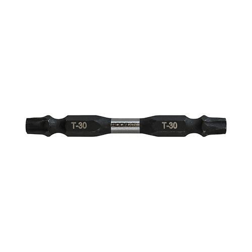 TIMCO X6 Double Ended TX Drive Bit TX30 x 65 Pack 2