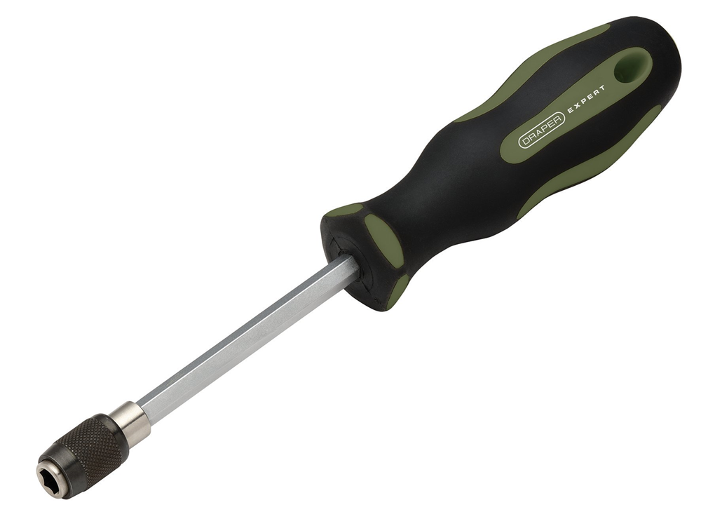 Draper QUICK RELEASE BIT DRIVER Quick Release Bit Driver, 1/4" Hex