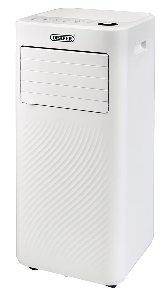 Draper PORTABLE AIRCON UNIT 9000BTU 23830 23830 3-in-1 Portable Air Conditioner with Remote Control, 9000BTU
