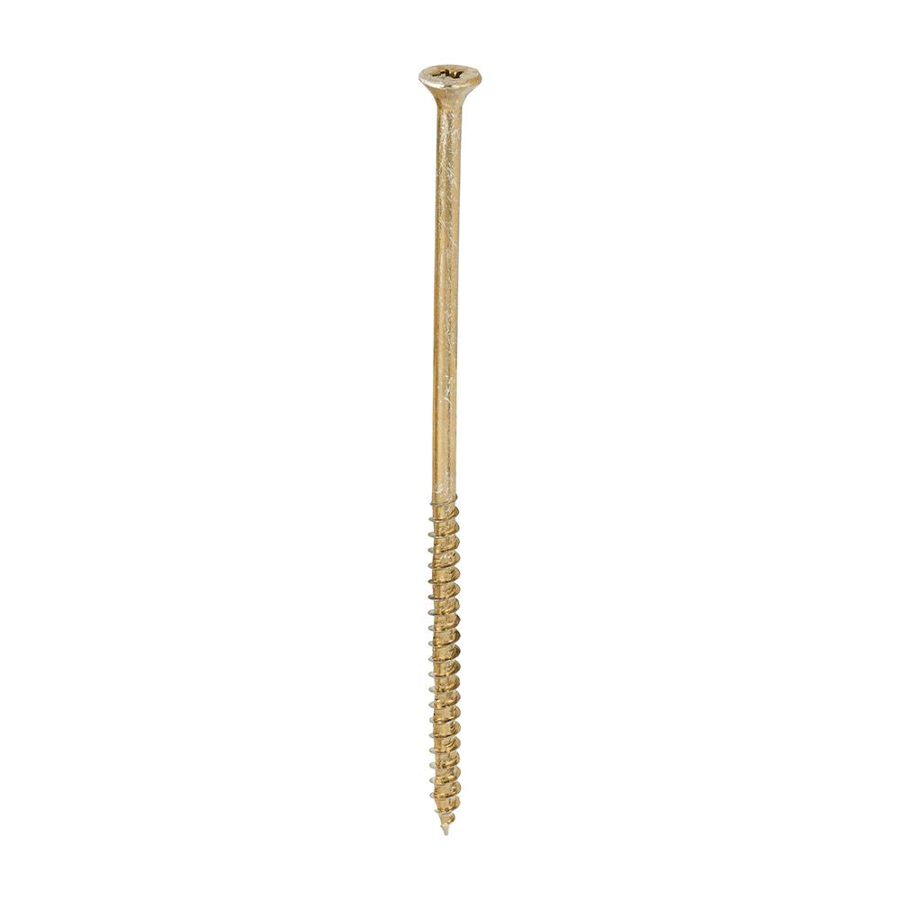 TIMCO Velocity Screw PZ3 CSK ZYP 6.0 x 150 Gold Pack 100