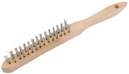 68701 Draper Redline Redline 2 Row Wire Scratch Brush RL-WB2 Wire Brushes Professional Trade DIY Workshop Garage Use