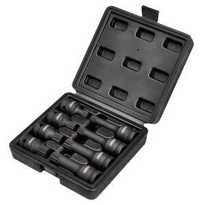 Draper SPLINE BIT SET 8PC 49460 1/2" Sq. Dr. Tamper Proof Impact Spline Set (8 Piece)