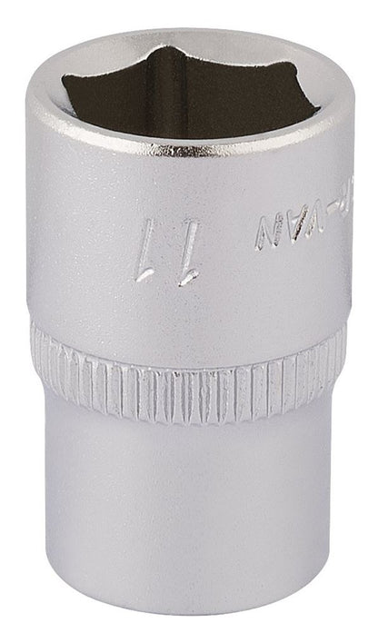 Draper 11MM HEX SOCKET 1/4DRIVE 11100 1/4" Sq. Dr. Metric Hexagon Sockets