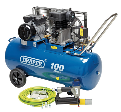 Draper COMPRESSOR & NAILER KIT 24037 Compressor and Air Nailer Kit