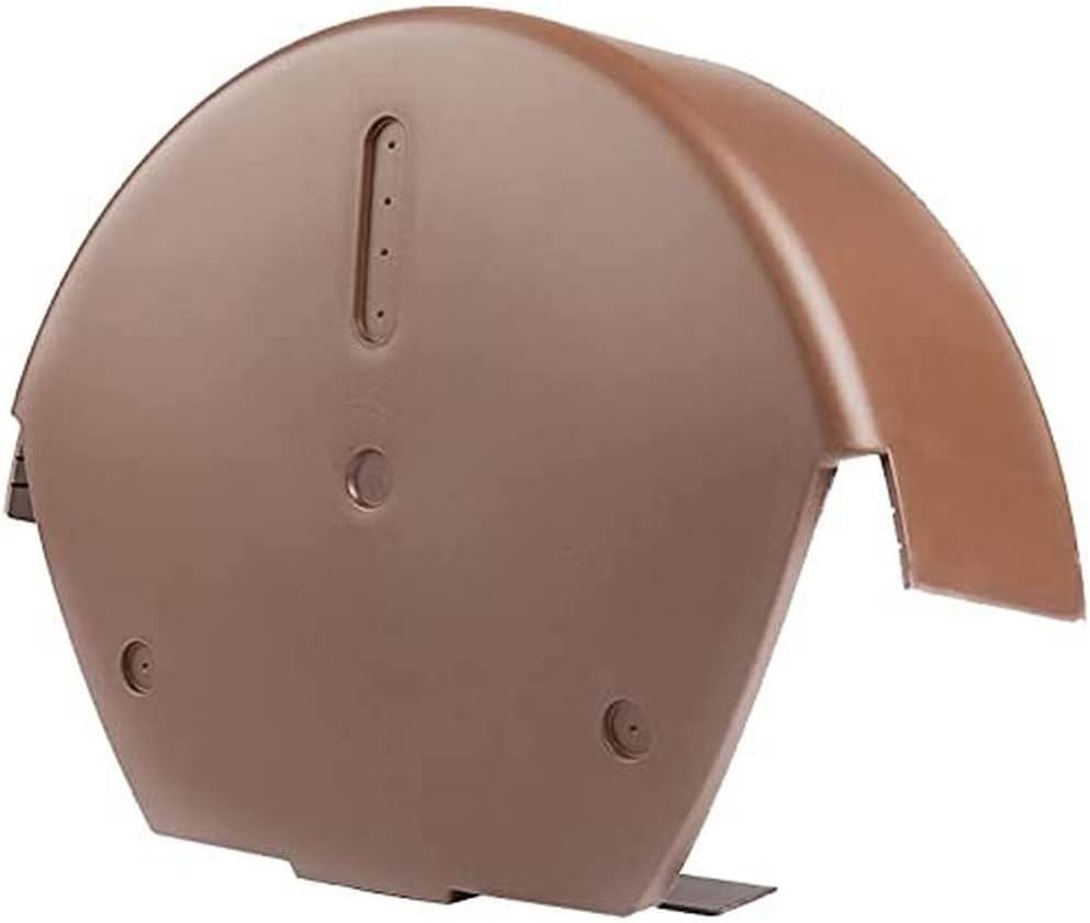 TIMCO Universal 1/2 RND Cap Brown 265 x 240 Pack 1