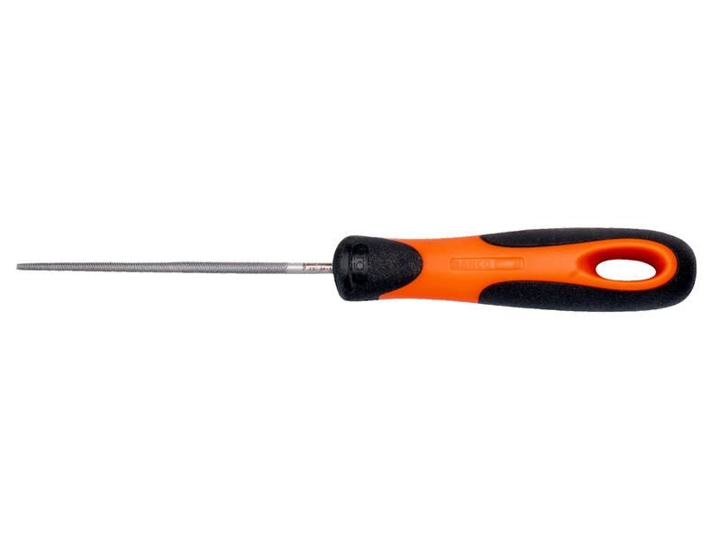 Bahco 1-230-08-2-2 Handled Round Second Cut File1-230-08-2-2 200mm (8in)