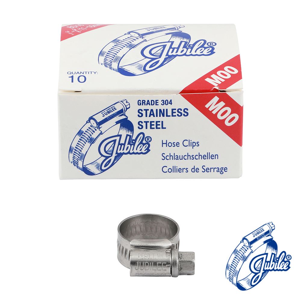 TIMCO Jubilee Clip SS 11-16mm Pack 10