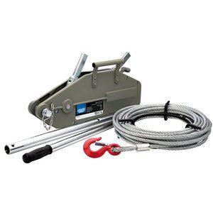 Draper WIRE ROPE PULLER 1600KG 20115 20115 Wire Rope Puller, 1600kg