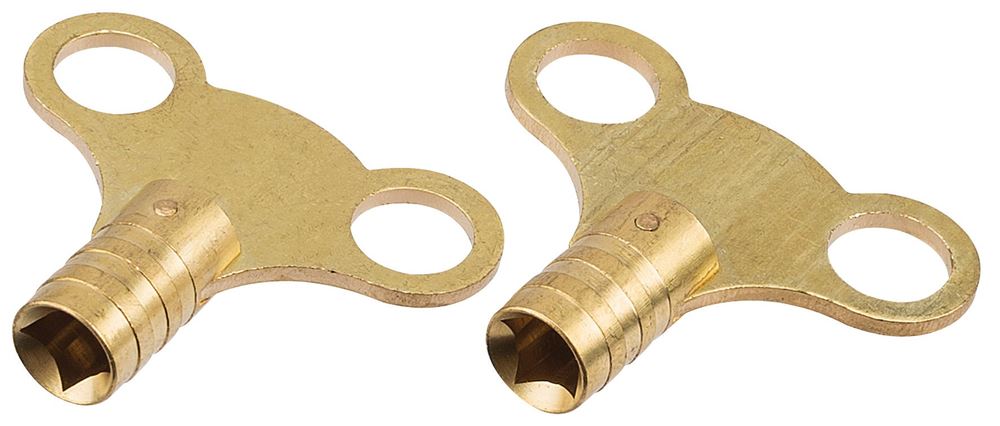 Draper BRASS RADIATOR KEYS 43799 Brass Radiator Key