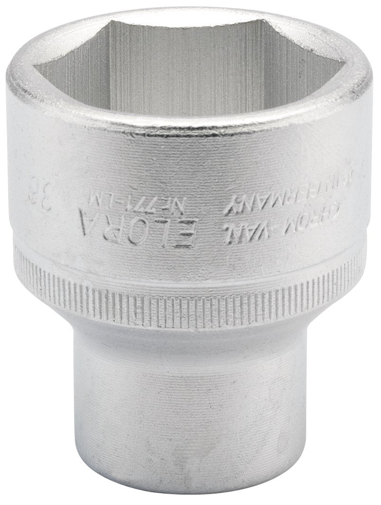 Draper 36MM 6PT SOCKET 1/2DR BULK 24781 1/2" Sq. Dr. Metric Hexagon Sockets