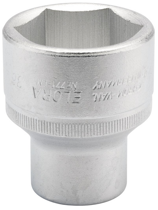 Draper 36MM 6PT SOCKET 1/2DR BULK 24781 1/2" Sq. Dr. Metric Hexagon Sockets