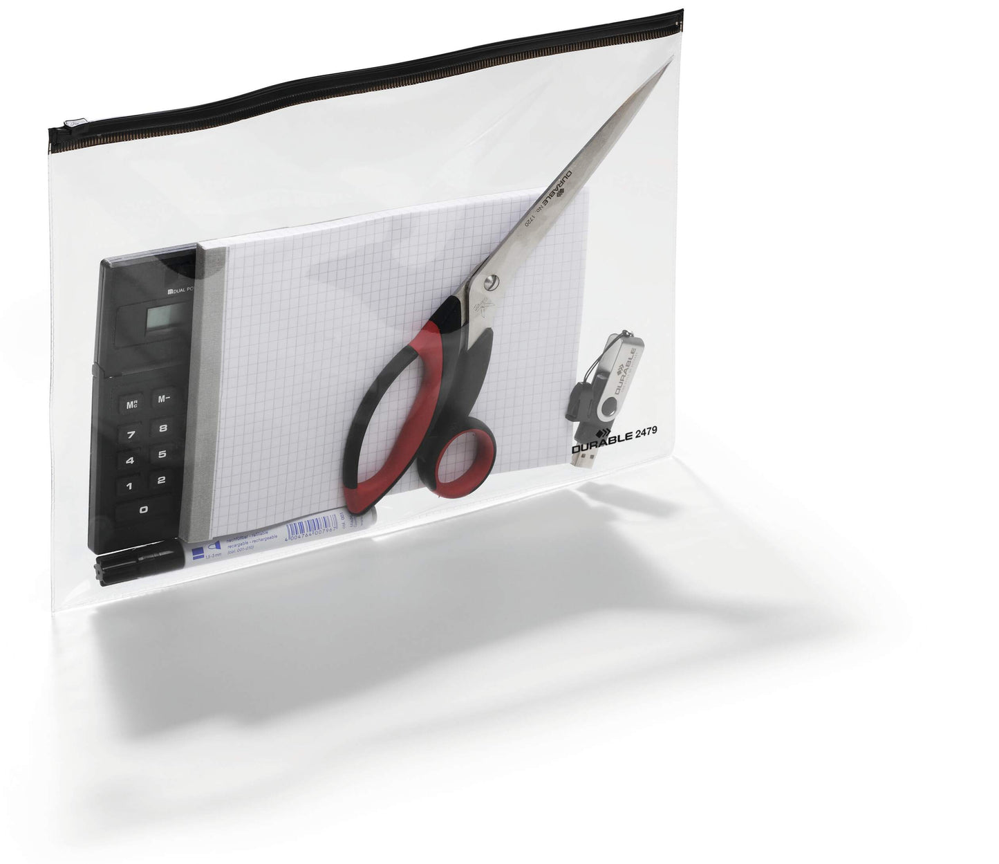 Durable Water Resistant Zip Lock Bags | 5 Pack | A4 Clear