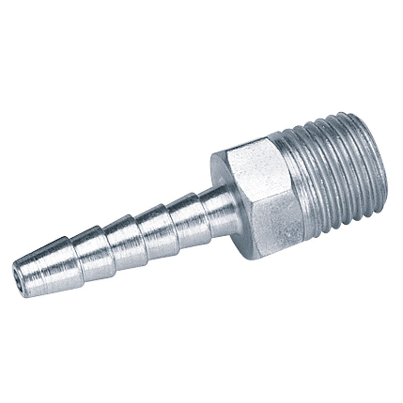 Draper 1/4TAPER X 3/16HOSE CON'ER 5 25842 1/4" Taper PCL Male Screw Tailpieces Pack of 5