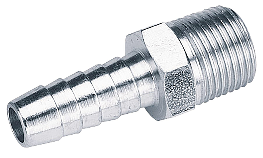 Draper 3/8TAPER X 3/8HOSE CONNECT 3 25861 3/8" Taper PCL Male Screw Tailpiece Pack of 3