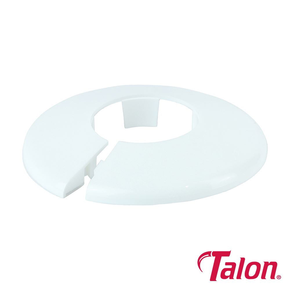TIMCO Pipe Collar - White 28mm White Pack 10