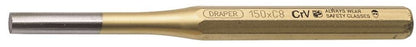 Draper PARALLEL PIN PUNCH 150MMX8MM 51710 Octagonal Parallel Pin Punches