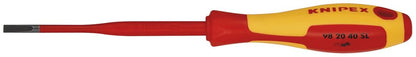Draper 4.0MM SLIMLINE SLOTTED SCREWDR 72387 72387 VDE Insulated Slotted Screwdrivers - Slim