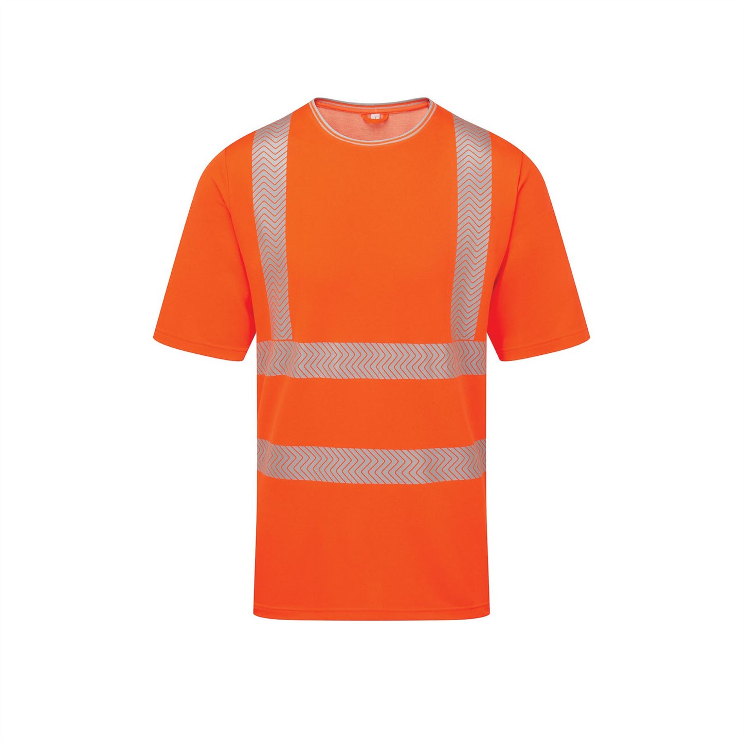Pulsar LFE933 GRS Hi Vis Short Sleeve T-Shirt Yellow Orange High Visibility Workwear