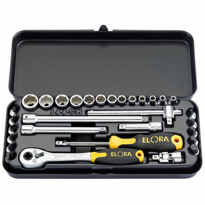 Draper 1/4SQ DRIVE SOCKET SET MM 25931 1/4 Sq. Dr. Metric Socket Set (31 Piece)